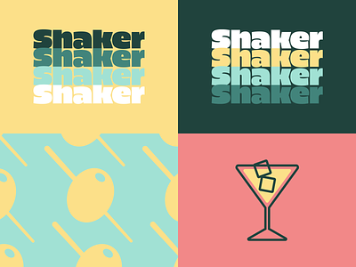 Shaker brand exploration 2 branding high alpha identity olive wordmark