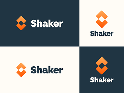 Shaker logo exploration branding high alpha logo logo design logomark