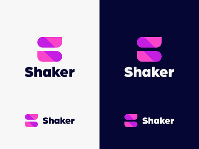 Shaker logo exploration branding communication high alpha logo logo design transparency