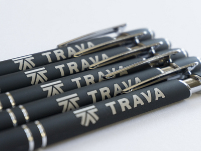 Trava pens branding high alpha pens swag trava