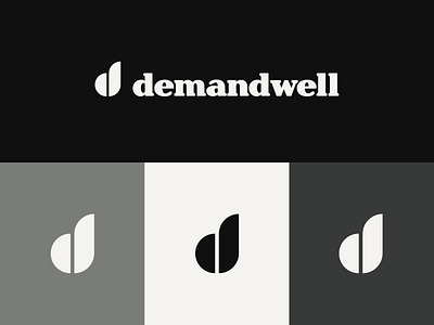 Demandwell logo exploration branding high alpha logo logo mark