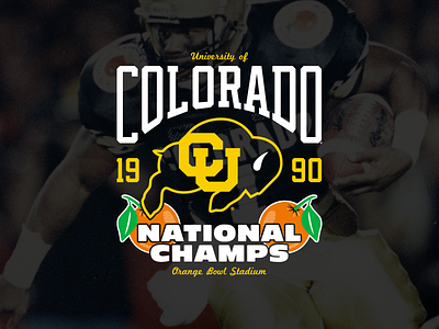 1990 Colorado Football National Champs 1990 championship college colorado football