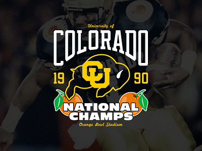 1990 Colorado Football National Champs 1990 championship college colorado football