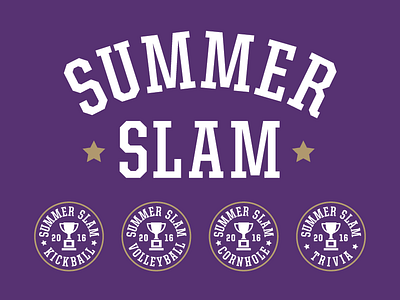 E3 Summer Slam Champion Buttons buttons champs sports summer