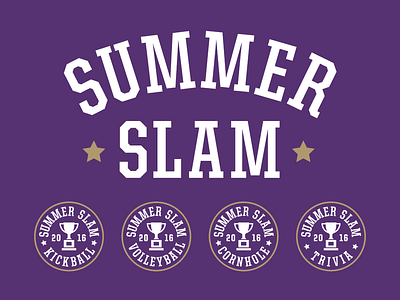 E3 Summer Slam Champion Buttons