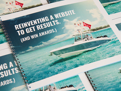 Boston Whaler website redesign case study boats design element three outdoor website