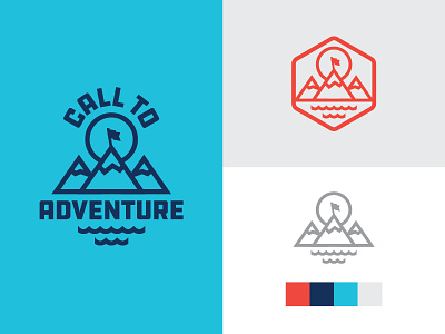 Call to Adventure logo set