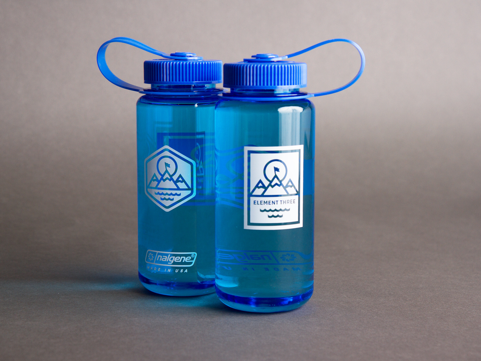 E3 Nalgene water bottles by Kevin Spahn for Element Three on Dribbble