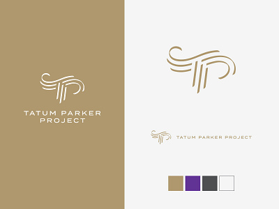 Tatum Parker Project logos and color scheme color scheme element three logo logos pediatric cancer vector
