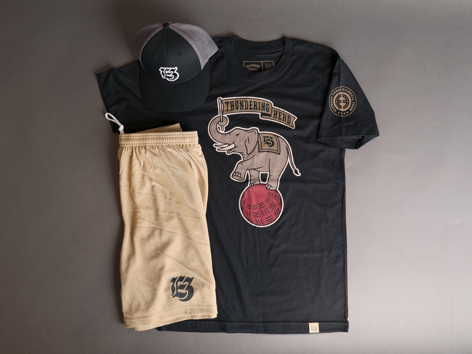 E3 kickball uniform by Kevin Spahn for Element Three on Dribbble