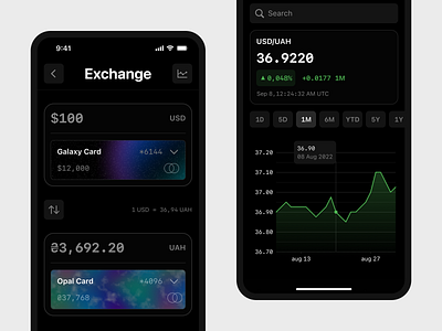 Currency Exchange app banking design finance ios mobile app ui ux