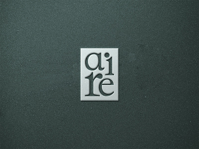 Logo design for fashion brand Aire design graphic design illustration logo typography vector