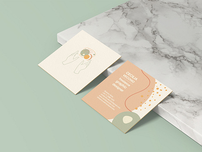 Business card for my personal brand branding business card design graphic design logo