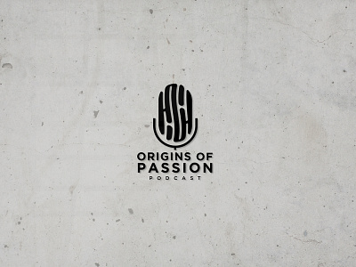 Logo design for Origins of Passion design graphic design illustration logo typography