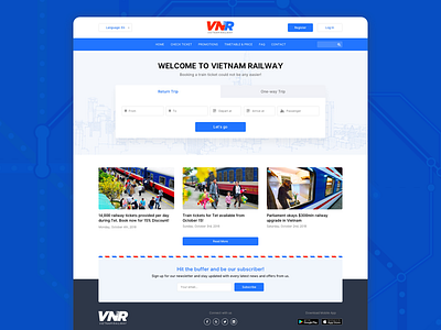 Vietnam Railway Website