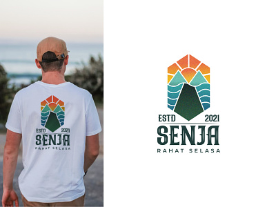 Senja Selasa adobe illustrator bali beach branding design graphic design illustration logo