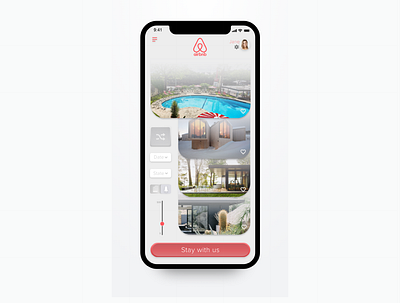 Air bnb mockup branding design mobile ui ui ux