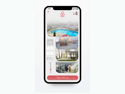 Air bnb mockup