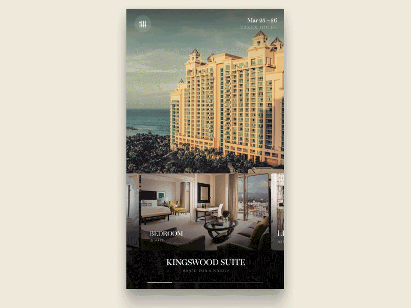 Hotel app exploration