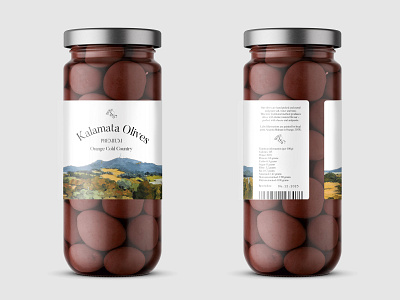 Olives Jar Mockup