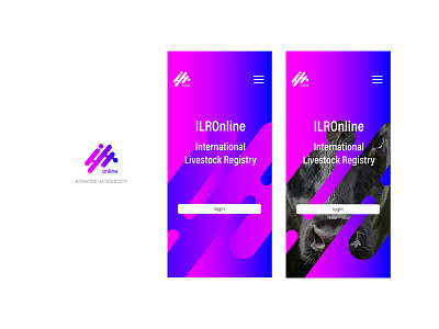 ILROnline Phone Login Concept