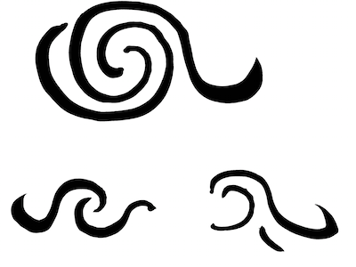 Some symbols for integration line art symbols