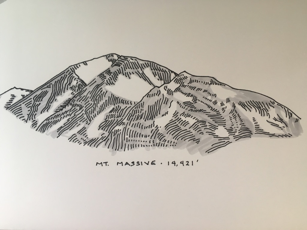 Mt Massive Colorado By Alan Bucknam On Dribbble