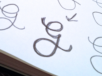 eg logotype idea sketch