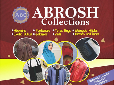 E-flier design for Abrosh