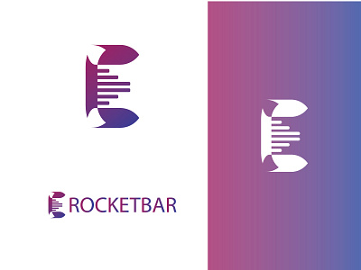 Rocketbar logo branding creative logo design illustration logo logodesign luxury logo minimalist logo professional logo ui