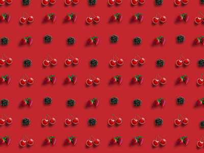 berry art branding color concept concept art design fruit fruit illustration fruit pattern fruits fruittern fruity illustration pattern pattern design red