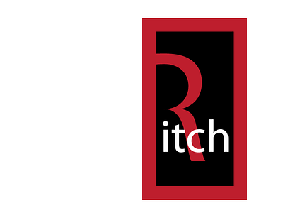Ritch Logo hidden message logo ritch typography
