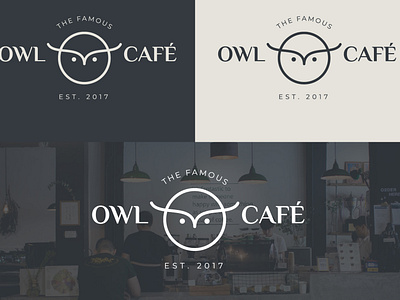 Owl - Club cafe brand identity