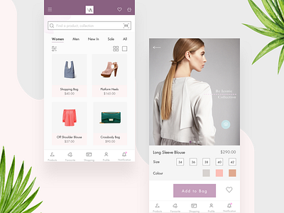 Fashion iOS app. app beauty clothes ecommerce fashion ios iphone iphoneapp point of sale pos shop store