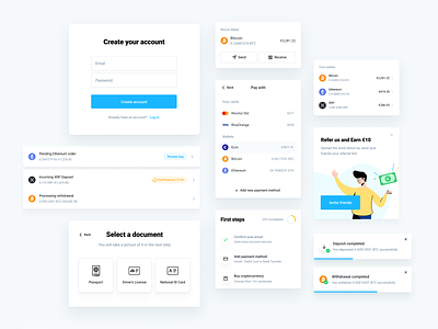Cryptocurrency Exchange - Components components crypto cryptocurrency design system react ui