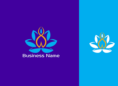 Yoga Wellness Logo branding design fitnesslogo icon iconiclogo logo logotype minimalistlogo modernlogo vector wellnesslogo yogagirl