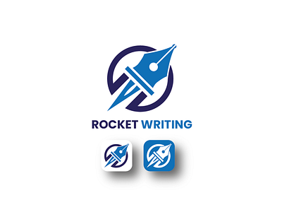 Rocket Writing Logo