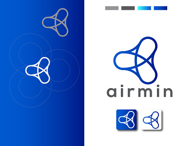 airmin logo (Iconic) a letter icon a letter icon logo branding branding design business logo corporate logo design graphic design icon iconic logo illustration illustrator logo logo logo maker logotype minimalistlogo modernlogo sotware icon vector website icon