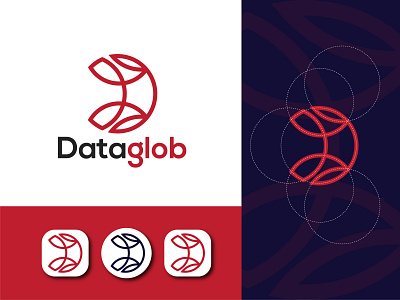 Dataglob logo (D + Glob Icon)