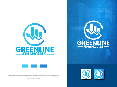 Greenline Financial logo anbipul98 brandidentity branding corporatebrand creativelogo design financeicon financelogo greenline logo greenlinefinanciallogo icon illustration logo logomaker logotype minimalistlogo modernlogo simpleicon vector wbsiteicon