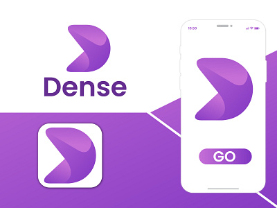 Dense Logo (d letter icon)