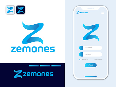 zemones logo (z letter concept)