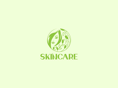 SKINCARE Logo anbipul98 beauty logo branding design fiverrseller icon leaf logo logo logodesigner logotype minimalist logo minimalistlogo modernlogo skincarelogo