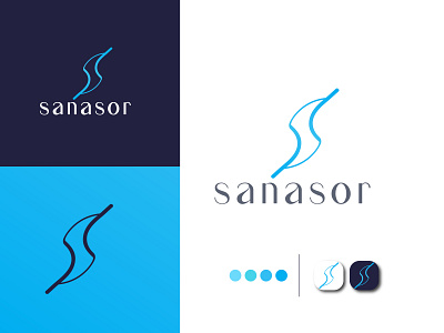 sanasor logo (S icon)