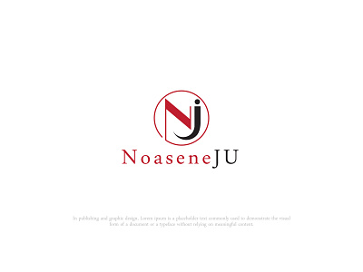 NJ letter logo