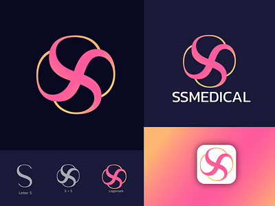 ssmedical logo anbipul98 apps logo appsicon appslogo branding clinic logo design gradient logo hospitallogo icon logo logodesign logomakerbd logotype medicallogo minimalistlogo modernlogo pluslogo siconlogo sslogo