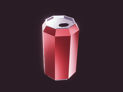 Off-brand soda can? 3d b3d blender blender3d gameart gamedev indiedev indiegame lowpoly u3d unity unity3d