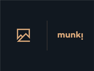 Self branding // Munki branding design geometry identity minimalist portfolio