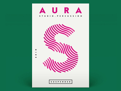 Aura Suspended Cover album cover cover art illustration minimal simplicity vector