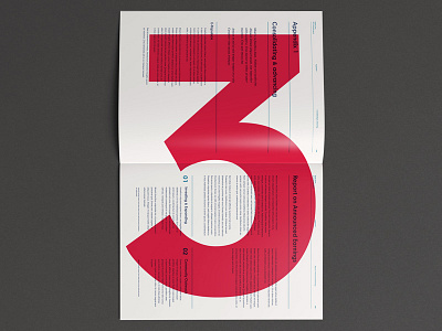 Concept / Annual Report annual report design editorial layout minimalist print typography